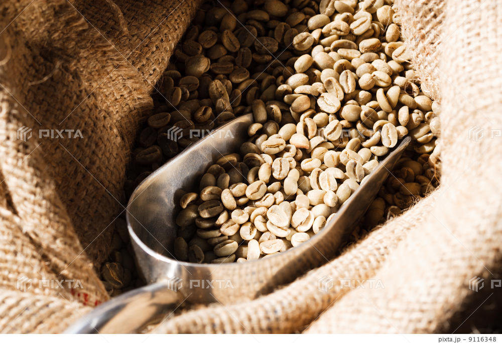 厳選された生豆